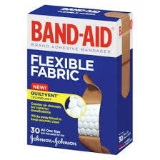Band Aid Flexible Fabric Brand Adhesive Bandages 30ct Band Aid Bandage Stripping