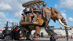 Les machines de l'île (the machines of the isle of nantes) hosts a number of mechanical animals including the great elephant which a ride can be taken. Bbc Travel In France A Steampunk Park Of Jules Verne S Dreams