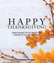 Maybe you would like to learn more about one of these? Alchester Sons Happy Thanksgiving From Our Family To Yours Milled