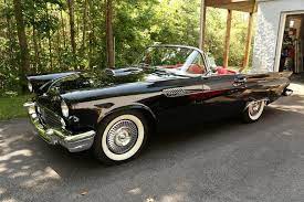 1957 Ford Thunderbird Convertible Ford Thunderbird Thunderbird Classic Car Restoration