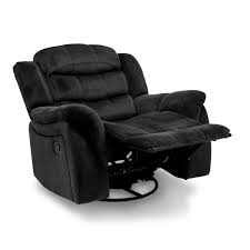 كرسي استرخاء هزاز دوار 107 101 98سم أسود micasa العلامات التجارية saco store