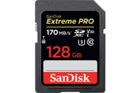 Sandisk extreme pro 16gb 32gb 64gb 128gb compact flash memory card cf 160mb/s uk. Sandisk Extreme Pro Sdxc Card 170mb S V30 Uhs I U3 128gb Buy