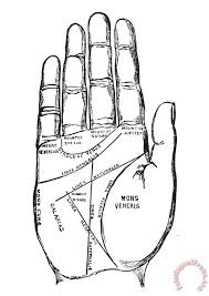 Palmistry Chart 1885