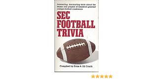 Do you know the secrets of sewing? Sec Football Trivia Couch Ernie Amazon Com Mx Libros