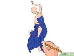 Draw lips for manga & anime. How To Draw Anime Girl S Clothing With Pictures Wikihow
