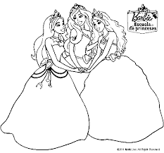 Dibujos De Princesas Barbie Para Colorear E Imprimir Character Design Dog Purse Art
