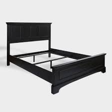 Antique Black Wood Farmhouse Radine Bed Black Wooden Bed Black Wood Bed Frame Queen Bedding Sets