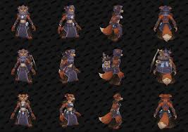 Vulpera Customization Options Now Available In Dressing Room Wowhead News Dressing Room Dressing Room