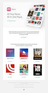 Apple Sent This Email With The Subject Line Discover Stories You Care About From Sources You Trust Read About This Email And F Email Design Stories Discover