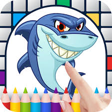 You can paint an elephant purple or an entire building orange in these kids games. Amazon Com Sharks Color By Number Free Pixel Art Game Coloring Book Pages Happy Creative Relaxing Paint Crayon Palette Zoom In Tap To Color