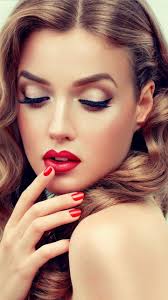 Maybe you would like to learn more about one of these? Red Lip Girl Wallpapers Wallpaper Cave