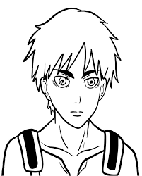 Jul 31, 2020 foto eren season 4 minum boba / kisah ranya yang mengalami hal buruk karena sering minum boba ini bisa jadi pelajaran. Printable Eren Yeager Coloring Page Anime Coloring Pages Coloring Home
