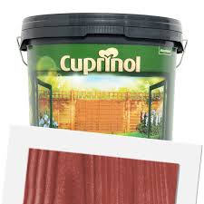 Before you begin painting you will have to prime it with paint that is suitable for plastic, such as an enamel paint. Cuprinol Less Mess Fence Care Matt Autumn Red 9l
