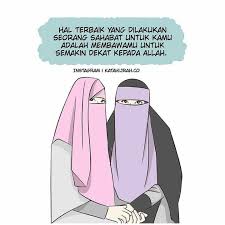Kumpulan gambar kartun muslimah terbaru dengan kualitas hd. 98 Foto Kartun Persahabatan Bercadar Pilihan Cikimm Com
