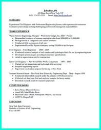 All these most vital points for any cv format for civil engineer freshers included in a single page. Resume Sample For Fresher Civil Engineer