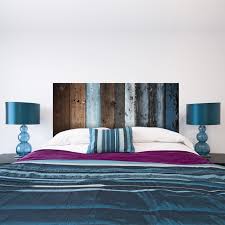 67 luxe cadre lit rangement cuisine bleu et bois. Sticker Tete De Lit En Bois Bleu Decoration Tendance Pour La Chambre Gali Art Com
