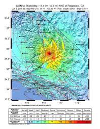 Greater los angeles area, california depth: Update Magnitude 7 1 Earthquake In Southern California