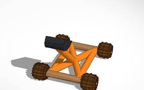 Trebuchet, mangonal, katapult ve ballista gibi. Sabri Mancinik Tinkercad
