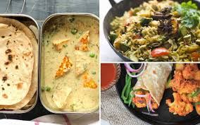 Kids School Lunch Box Menu Plan Nawabi Paneer Mushroom Biryani Gobi Kathi Roll More By Archana S Kitchen