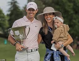 Rory mcilroy mbe (born 4 may 1989) is a professional golfer from northern ireland who is a member of both the european and pga tours. Rory Mcilroy Joined By Wife Erica Stoll And Daughter Poppy After Winning Wells Fargo Championship Ali2day