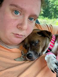 WE ARE HOME after being in the Hospital since Wednesday due to her  Aspirating and getting Aspiration Pneumonia. She's got a long recovery and  still has a bad cough but she's eating,