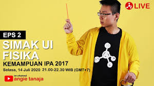 Pembahasan soal simak ui 2018 kemampuan ipa fisika pdf dan. Eps 2 Simak Ui 2017 Fisika Kemampuan Ipa Youtube