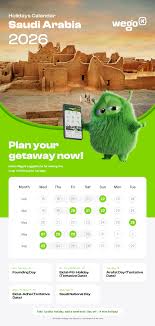 Your Guide to Saudi Arabia's Public Holidays & Long Weekends for 2026 -  Wego Travel Blog