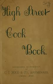 High Street Cook Book Drink Recipe Book Cookbook Old Recipes