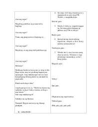 Pin On Lesson Plan In Filipino