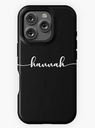 HANNAH name personalized iPhone Case