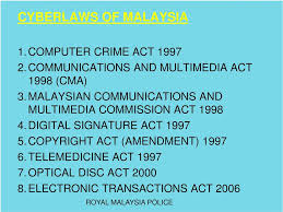 The computer crimes act 1997 (malay: Cybercrime Malaysia By Dsp Mahfuzbin Dato Ab Majid Royal Malaysia Police Pdf Free Download