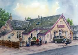 1896 Gallery Local Art Gallery In Boat Of Garten Highland Of Scotland
