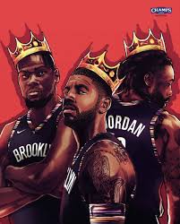 Kyrie andrew irving ▪ twitter: Brooklyn Nets Kd Kyrie Dj Kings Biggie Wallpaper Nba Basketball Art Basketball Players Nba Nba Mvp