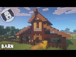 I tried to find a new style and i hope that you will like it. Minecraft How To Build A Medieval Barn Tutorial Youtube