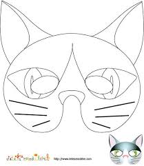 Imprimer Le Modele Du Masque De Chat A Colorier Masque Chat Chat A Colorier Masque A Imprimer