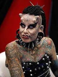 Since body modification practices no longer serve to cast out someone from society, nor does it assign someone to a particular subculture, there is a lot more tolerance of the practices (kappler, stahl & wohlrab, 2007). Extreme Bling The Vampire Woman S Body Modifications The Beading Gem S Journal
