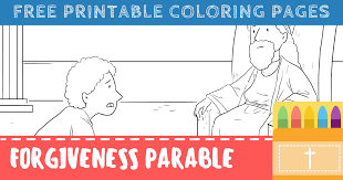 There is some good in the worst of us and some evil in the best of us. Free Forgiveness In The Bible Coloring Pages For Kids Connectus