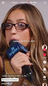 Tate McRae talks about her pop influences