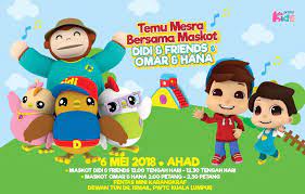 Our system stores omar hana & didi kawan kawan apk older versions, trial versions, vip versions, you can see here. Alaf 21 Nak Jumpa Maskot Didi Friends Dan Omar Hana Facebook