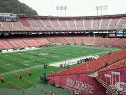 is on the aisle at candlestick park