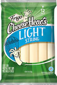 Light low moisture part skim mozzarella cheese. Light String Cheese Frigo Cheese Heads