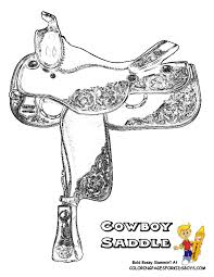 Riding into the sunset coloring page. Cowboy Coloring Pages For Children 34 Cowboy Saddle At Coloring Pages For Kids Boys Gif Fathers Day Coloring Page Horse Coloring Pages Free Coloring Pages