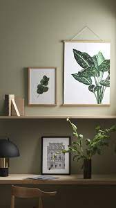 H M Home Tired Of Your Empty Walls Here Are 3 Easy Ways To Decorate With Posters 1 Make A Gallery Wall With Your Favourite Piec Grunpflanzen Papier Poster