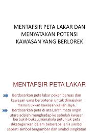 Senarai simbol & petunjuk peta lakar. Zafirah Geografi