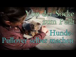 So funktioniert die schnittmuster datenbank. Hundemantel Selber Nahen Von Der Socke Zum Pulli Hundemantel Stricken Hundepulli Hundepullover Youtube