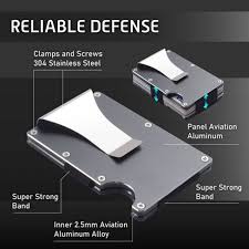 5 out of 5 stars. Insten Small Rfid Blocking Id Credit Card Holder Minimalist Wallet For Men Gray Aluminum Target