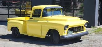Image result for Chrome Yellow 1956 GMC