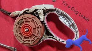 How To Repair A Flexi Retractable Dog Leash Without Screw Youtube