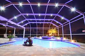 Thebulbco On Twitter Pool Enclosure Lighting Swimming Pool Enclosures Outdoor Pool