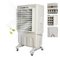 6000CMH Air Flow Factory Evaporative Portable Air Cooler Open Door
